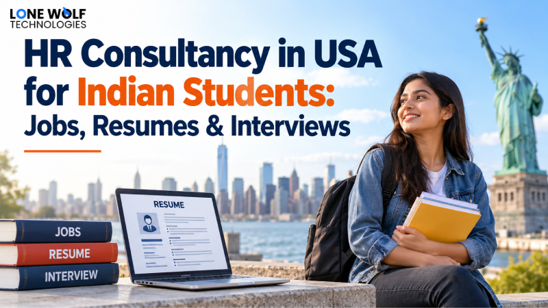 HR Consultancy in USA for Indian Students: Jobs, Resumes & Interviews